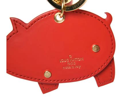 louis vuitton pig charm|louis vuitton keychain holder.